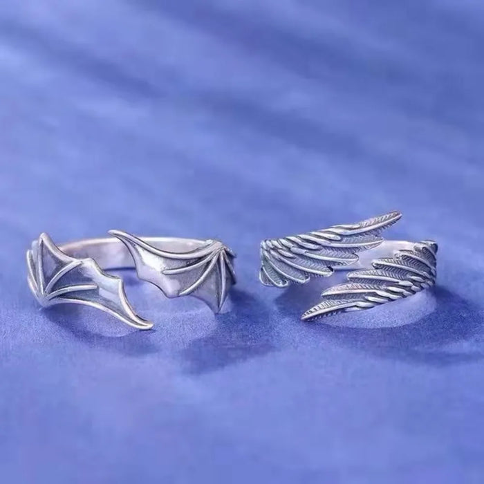 Angel VS Demon Rings