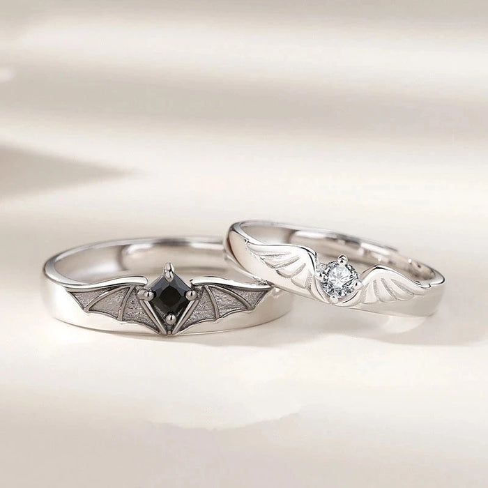 Angel vs Demon Ring Set