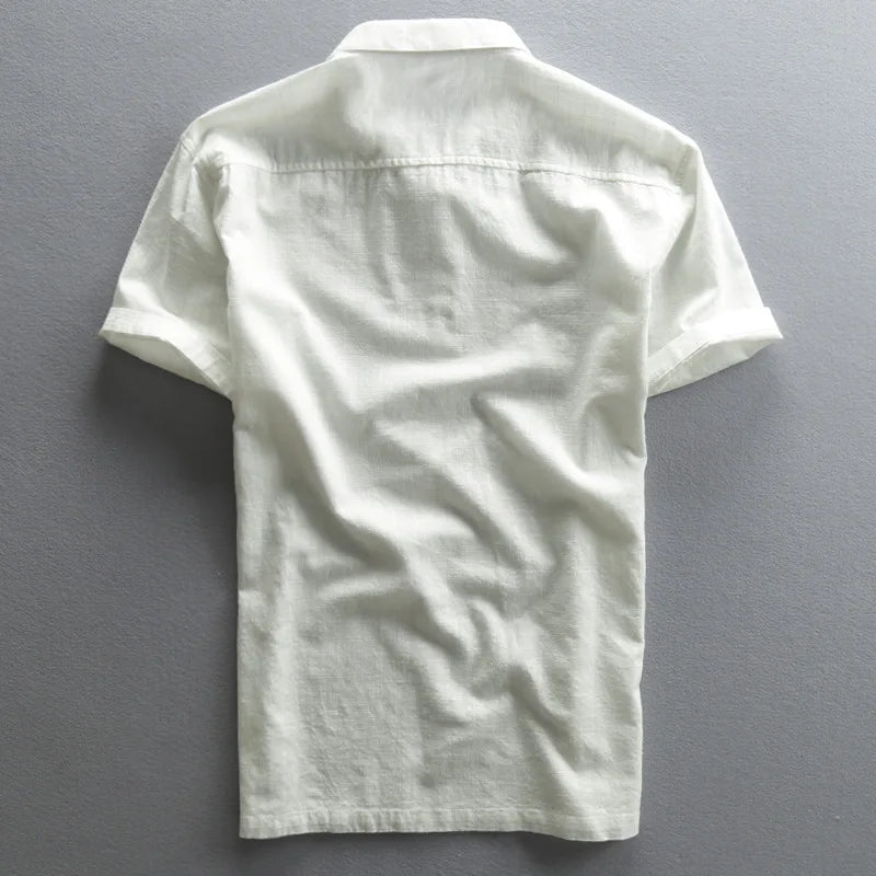 Rafael Cotton &amp; Linen Polo Shirt