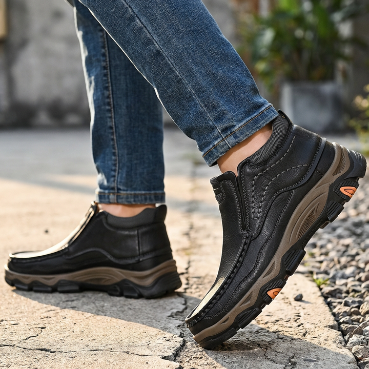 Axton Leather Boots