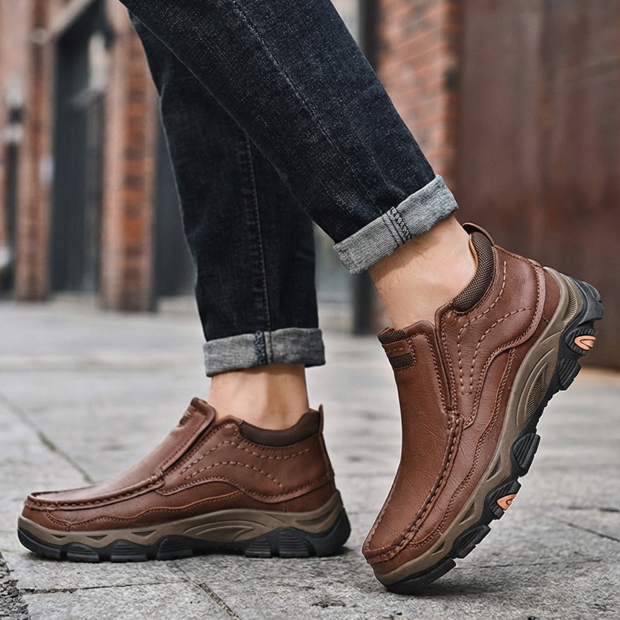 Axton Leather Boots