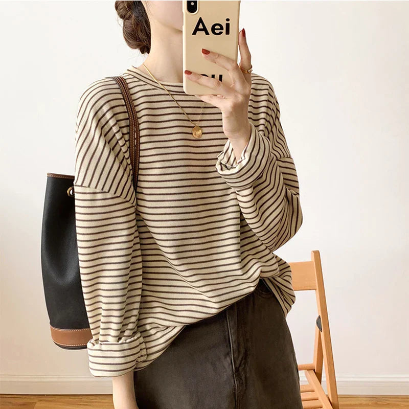 Classic Striped Cotton Tee