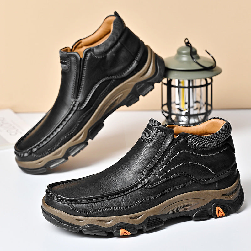 Axton Leather Boots