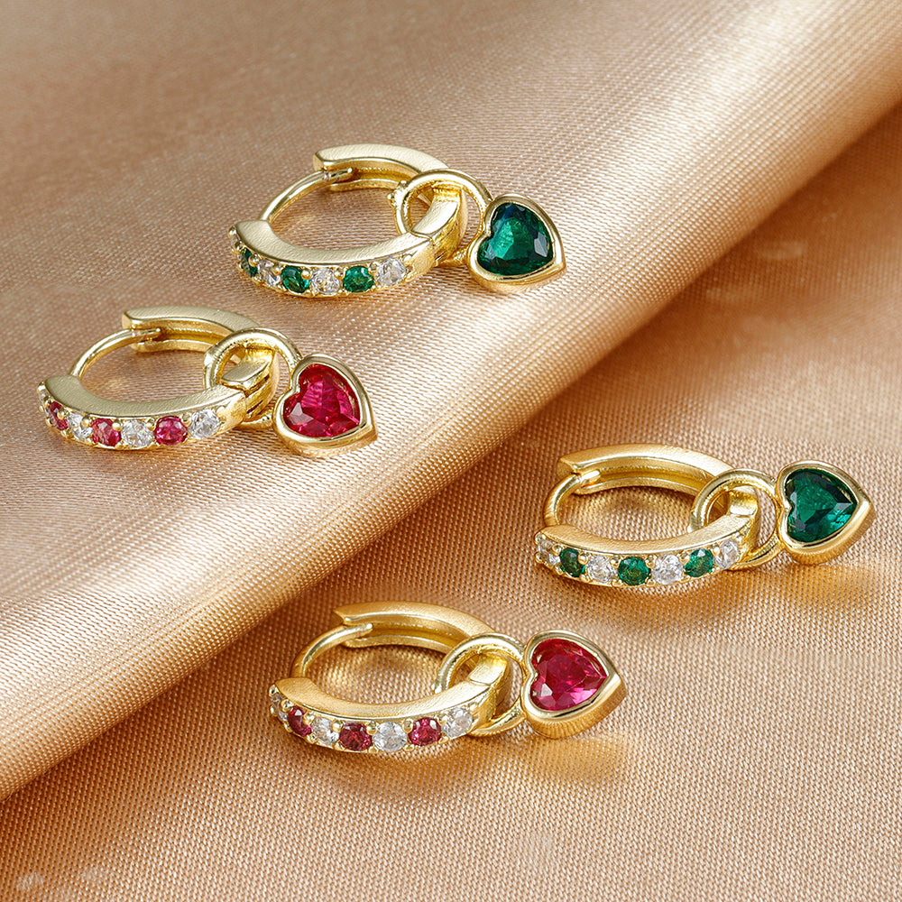 Seraphine Heart Earrings