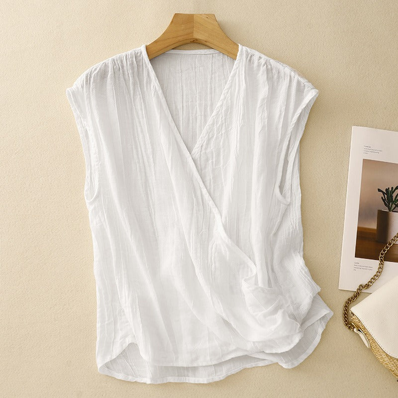 Sahira Linen Blouse