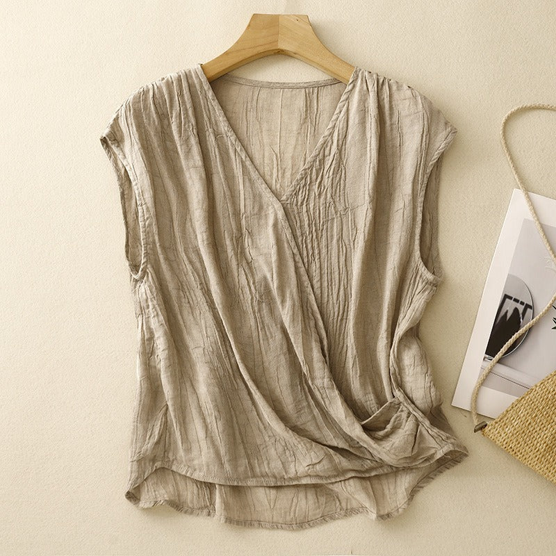 Sahira Linen Blouse