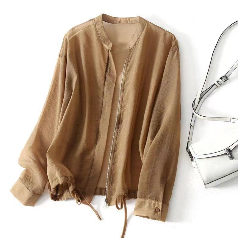 Aria Linen Jacket