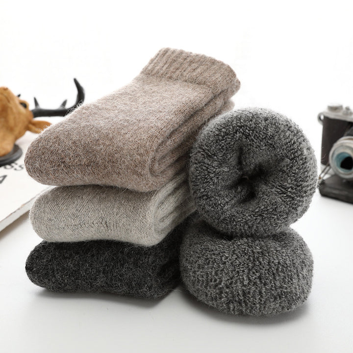 Wool &amp; Cotton Blend Socks