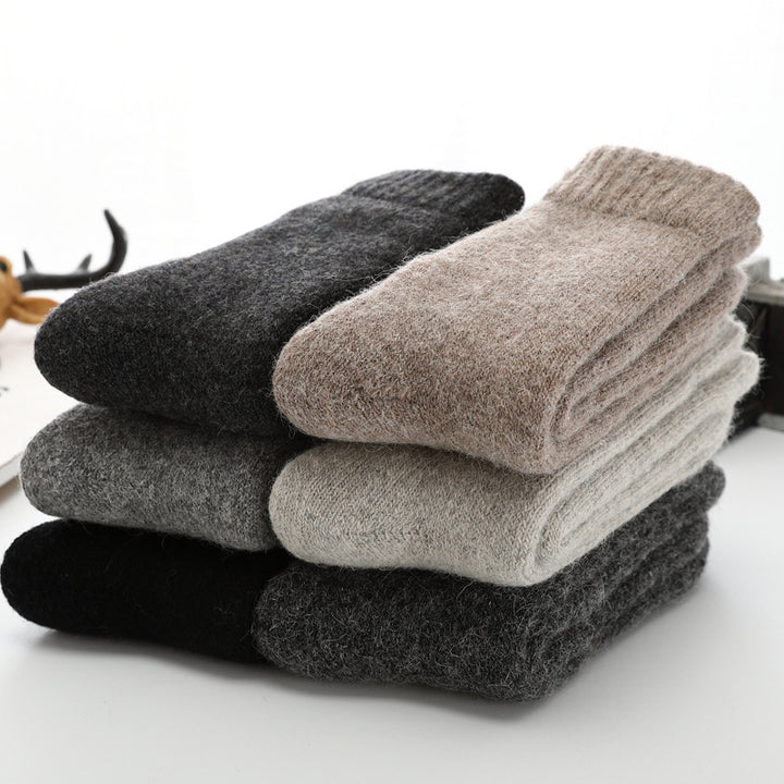 Wool &amp; Cotton Blend Socks