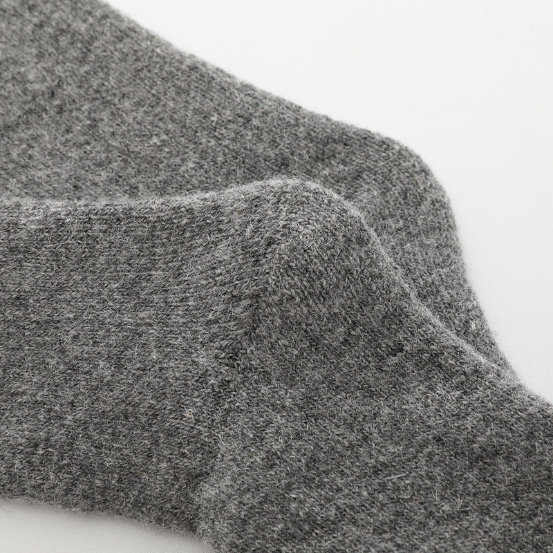 Wool &amp; Cotton Blend Socks