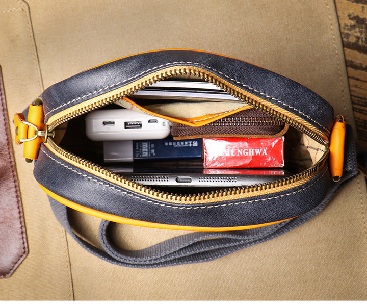 Asher Genuine Leather Crossbody