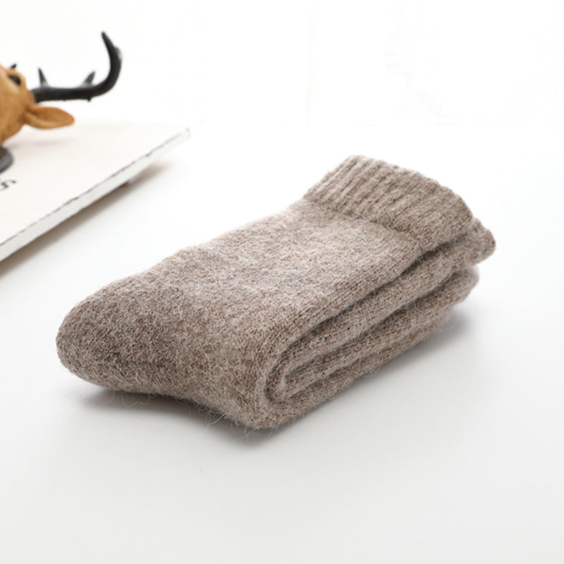 Wool &amp; Cotton Blend Socks