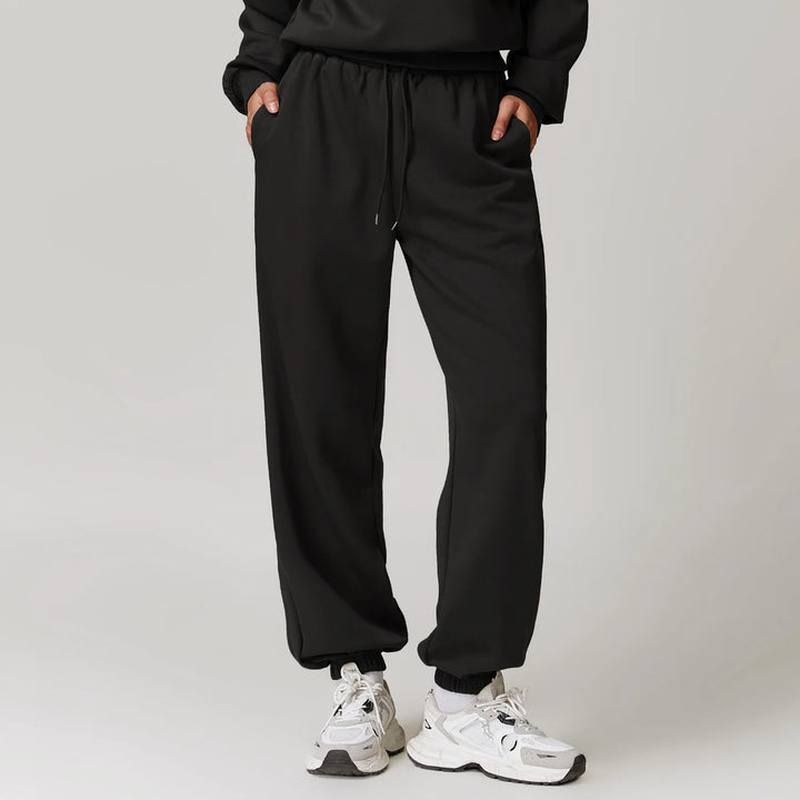 Violet Cotton Joggers