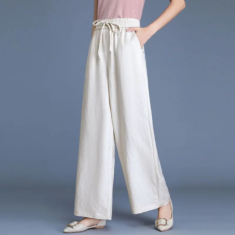 Echelon Cotton&amp;Linen Trousers