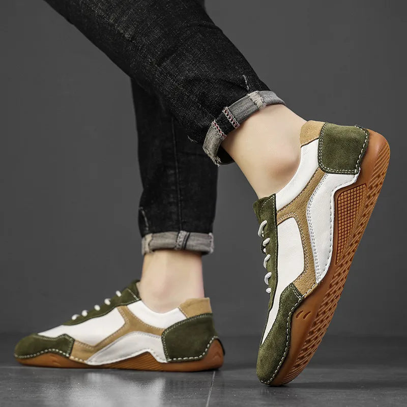 Suede Gum Sneakers