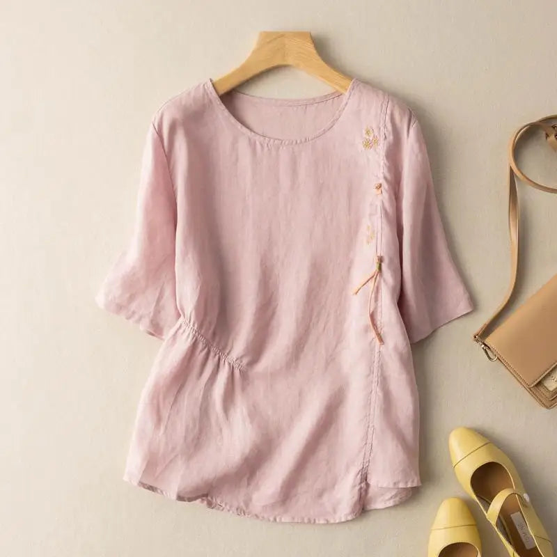 Vered Linen Top