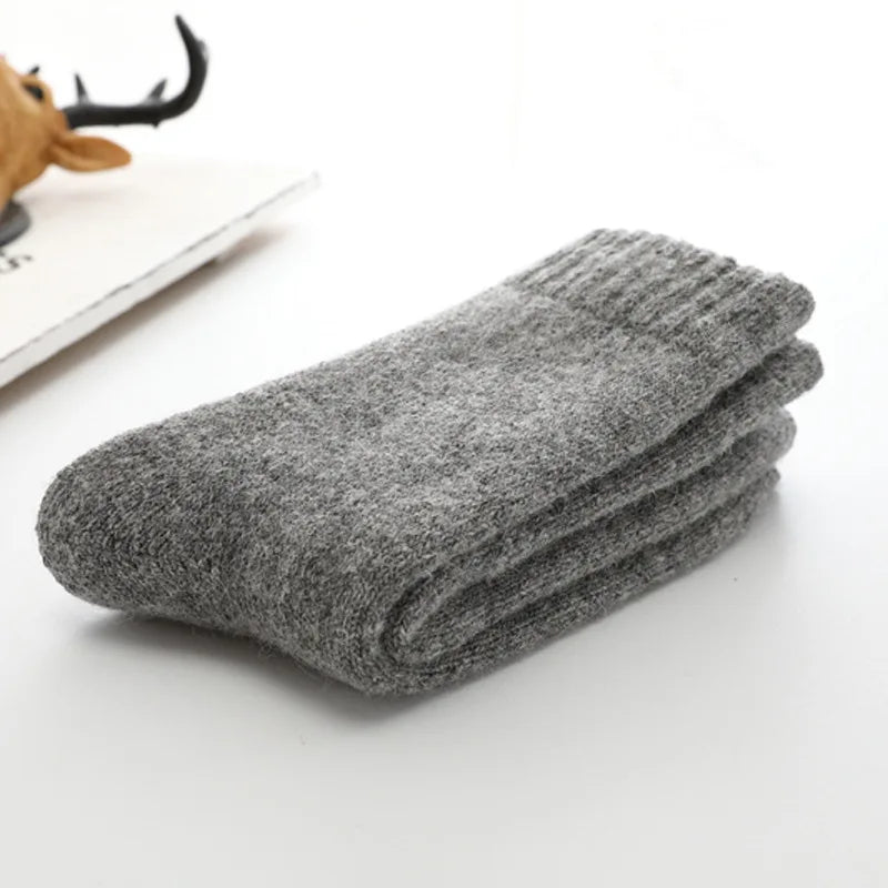 Wool &amp; Cotton Blend Socks