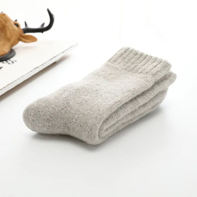 Wool &amp; Cotton Blend Socks