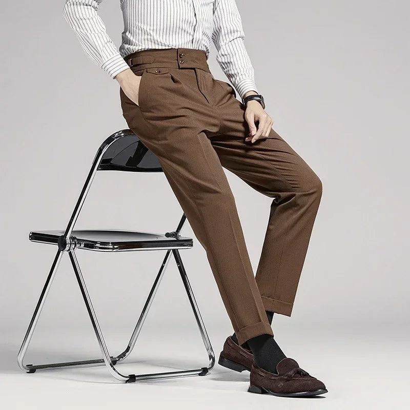Old Money Pleated Trousers