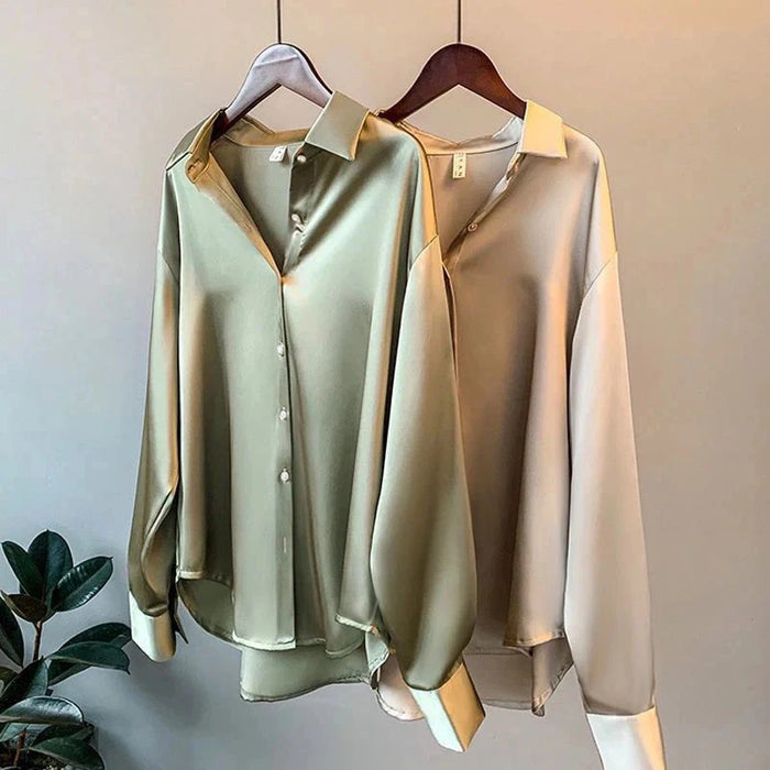 Luma Satin Shirt