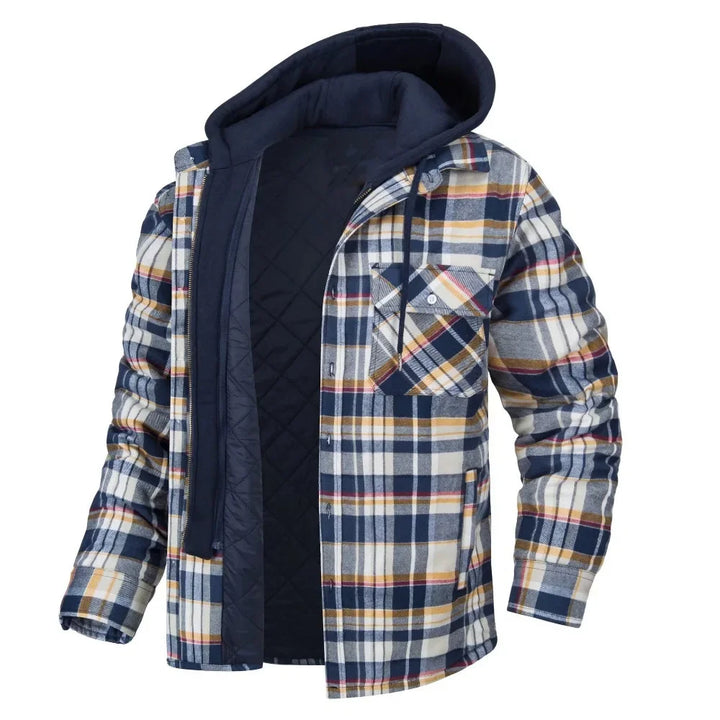 Plaid Cashmere Jacket