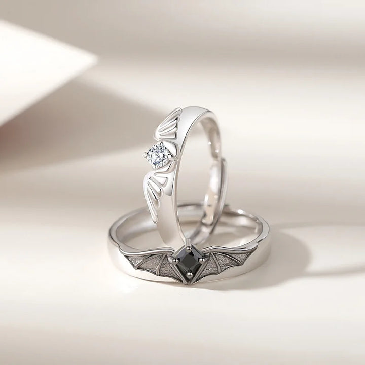 Angel vs Demon Ring Set