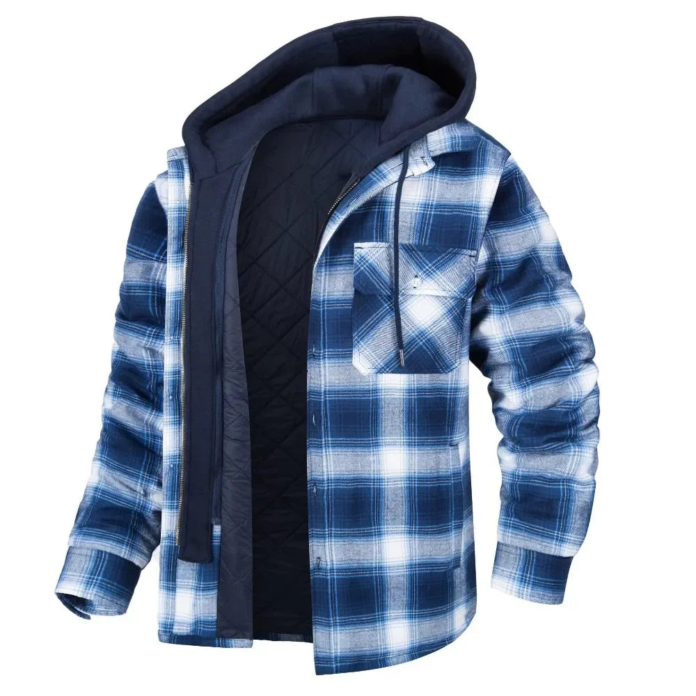 Plaid Cashmere Jacket