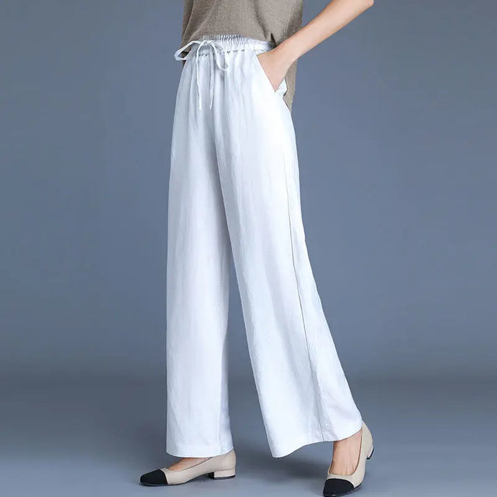 Echelon Cotton&amp;Linen Trousers