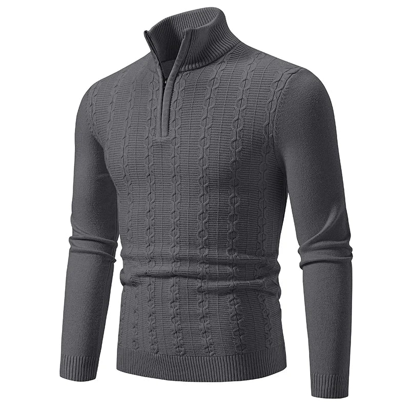 Leo Quarter-Zip Sweater