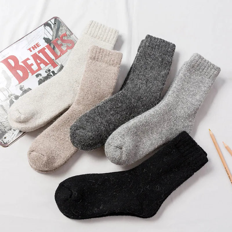 Wool &amp; Cotton Blend Socks