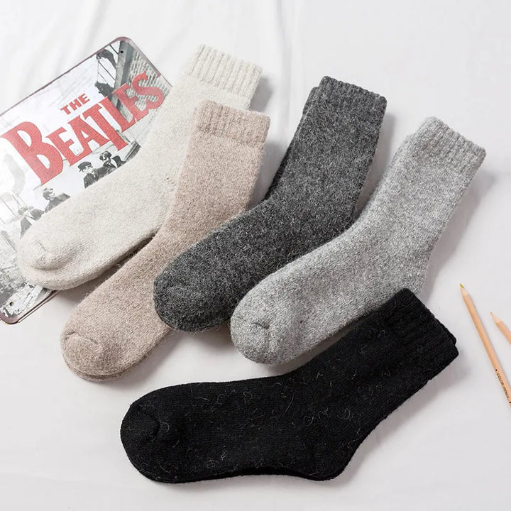 Wool &amp; Cotton Blend Socks