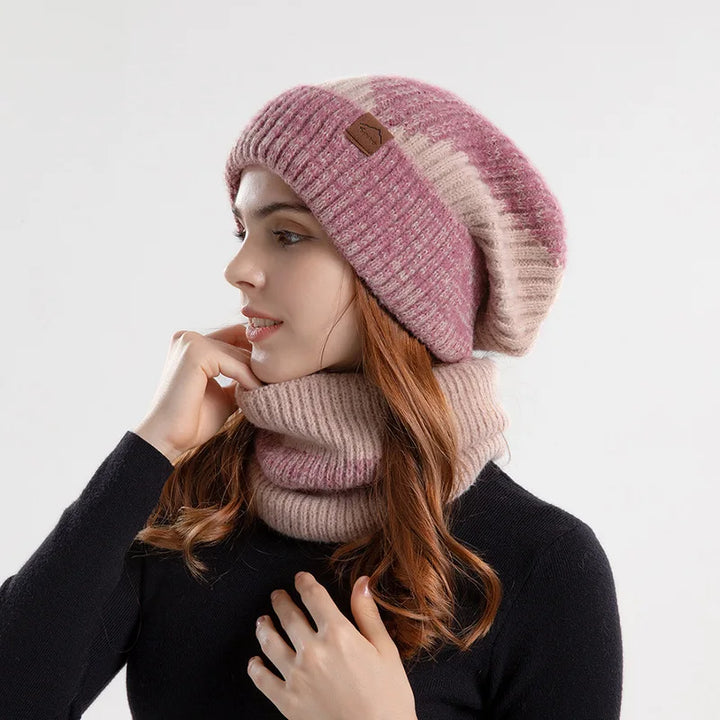 Neck Gaiter &amp; Beanie Two-Piece Set