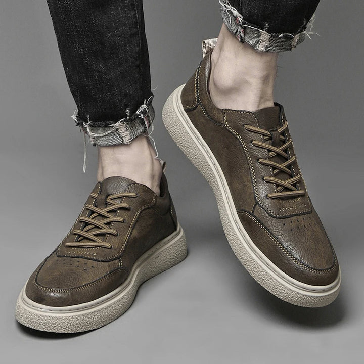 "Ziv" Genuine Leather Sneaker