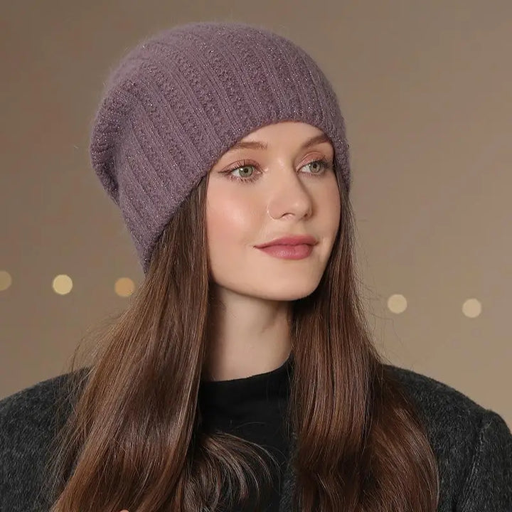 Coral Wool Beanie
