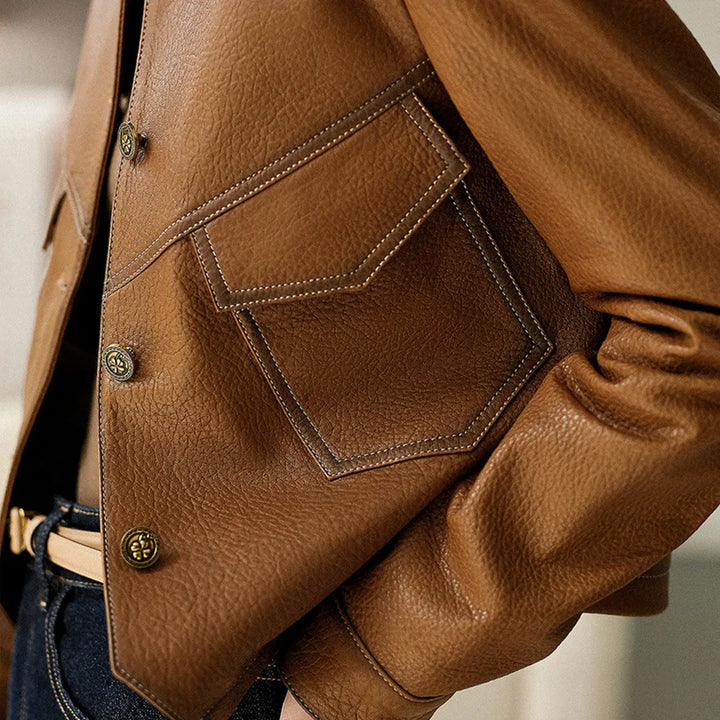 Sofia Leather Jacket