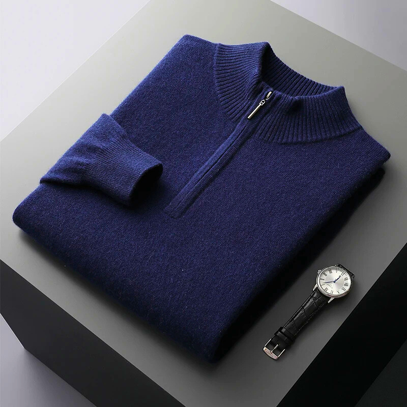 Oslo Merino Half Zip Sweater