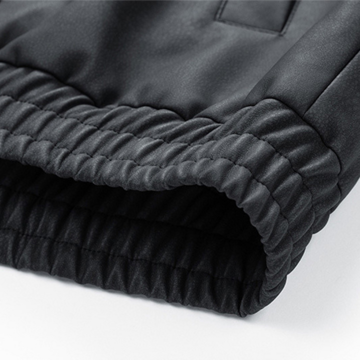 Classic Bomber Leather Jacket